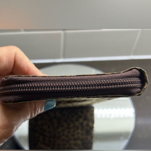 Vintage Rare Bottega Venetia Leopard Print Wallet - Picture 6 of 10